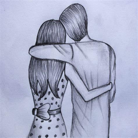 lovers drawing easy